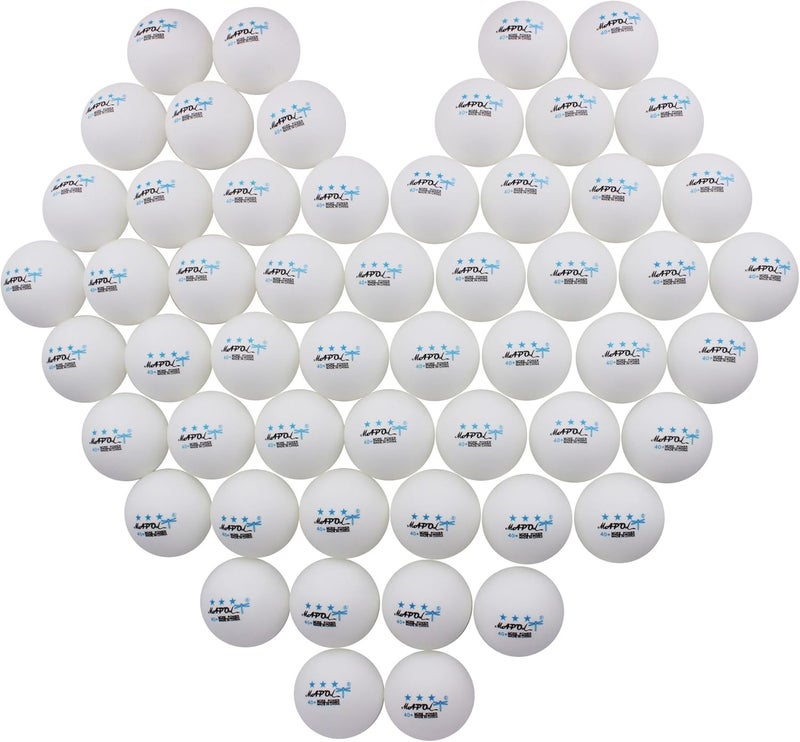 MAPOL 60/22 Count 3-Star 40+ Premium Ping Pong Balls Advanced Practice Table Tennis Ball - Image 1